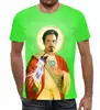 Заказать мужскую футболку в Москве. Футболка с полной запечаткой (мужская) Тони лучше всех!!! от T-shirt print  - готовые дизайны и нанесение принтов.