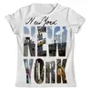 Заказать мужскую футболку в Москве. Футболка с полной запечаткой (мужская) NEW YORK от gent777 - готовые дизайны и нанесение принтов.