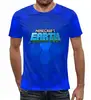 Заказать мужскую футболку в Москве. Футболка с полной запечаткой (мужская) Minecraft Earth от THE_NISE  - готовые дизайны и нанесение принтов.