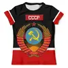 Заказать мужскую футболку в Москве. Футболка с полной запечаткой (мужская) СССР    от T-shirt print  - готовые дизайны и нанесение принтов.