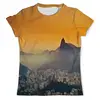 Заказать мужскую футболку в Москве. Футболка с полной запечаткой (мужская) Рио-де-Жанейро от THE_NISE  - готовые дизайны и нанесение принтов.