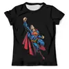 Заказать мужскую футболку в Москве. Футболка с полной запечаткой (мужская) Супергерой DC от Maria Sheveleva - готовые дизайны и нанесение принтов.