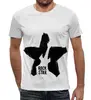 Заказать мужскую футболку в Москве. Футболка с полной запечаткой (мужская) Rock Star от denis01001 - готовые дизайны и нанесение принтов.
