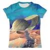 Заказать мужскую футболку в Москве. Футболка с полной запечаткой (мужская) Сатурн от T-shirt print  - готовые дизайны и нанесение принтов.