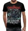 Заказать мужскую футболку в Москве. Футболка с полной запечаткой (мужская) The Offspring от geekbox - готовые дизайны и нанесение принтов.