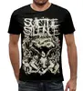 Заказать мужскую футболку в Москве. Футболка с полной запечаткой (мужская) Suicide Silence от geekbox - готовые дизайны и нанесение принтов.