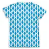 Заказать мужскую футболку в Москве. Футболка с полной запечаткой (мужская) голубые рыбы от irinavk - готовые дизайны и нанесение принтов.