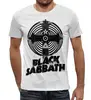 Заказать мужскую футболку в Москве. Футболка с полной запечаткой (мужская) Black Sabbath от geekbox - готовые дизайны и нанесение принтов.