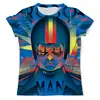 Заказать мужскую футболку в Москве. Футболка с полной запечаткой (мужская) Robo man (1) от ПРИНТЫ ПЕЧАТЬ  - готовые дизайны и нанесение принтов.