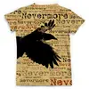Заказать мужскую футболку в Москве. Футболка с полной запечаткой (мужская) Nevermore!!! от Алексс Неро - готовые дизайны и нанесение принтов.