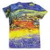 Заказать мужскую футболку в Москве. Футболка с полной запечаткой (мужская) Van Gogh от THE_NISE  - готовые дизайны и нанесение принтов.