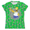 Заказать мужскую футболку в Москве. Футболка с полной запечаткой (мужская) The Simpsons   от ПРИНТЫ ПЕЧАТЬ  - готовые дизайны и нанесение принтов.
