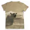 Заказать мужскую футболку в Москве. Футболка с полной запечаткой (мужская) Белый медведь от agrius88@mail.ru - готовые дизайны и нанесение принтов.