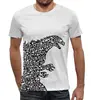 Заказать мужскую футболку в Москве. Футболка с полной запечаткой (мужская) Godzilla от aenimal48@gmail.com - готовые дизайны и нанесение принтов.