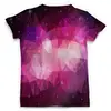 Заказать мужскую футболку в Москве. Футболка с полной запечаткой (мужская) Pink Polygon от THE_NISE  - готовые дизайны и нанесение принтов.