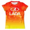 Заказать мужскую футболку в Москве. Футболка с полной запечаткой (мужская) Авто Lada от THE_NISE  - готовые дизайны и нанесение принтов.