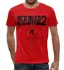Заказать мужскую футболку в Москве. Футболка с полной запечаткой (мужская) Red Dead Redemtion game от Leichenwagen - готовые дизайны и нанесение принтов.