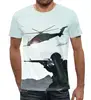 Заказать мужскую футболку в Москве. Футболка с полной запечаткой (мужская) Army   от T-shirt print  - готовые дизайны и нанесение принтов.