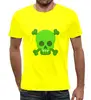 Заказать мужскую футболку в Москве. Футболка с полной запечаткой (мужская) черепушка  от THE_NISE  - готовые дизайны и нанесение принтов.