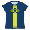 Заказать мужскую футболку в Москве. Футболка с полной запечаткой (мужская) Fallout от printik - готовые дизайны и нанесение принтов.