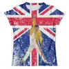 Заказать мужскую футболку в Москве. Футболка с полной запечаткой (мужская) Freddie Mercury Design от balden - готовые дизайны и нанесение принтов.