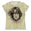 Заказать мужскую футболку в Москве. Футболка с полной запечаткой (мужская) John Lennon (The Beatles) от Leichenwagen - готовые дизайны и нанесение принтов.