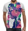 Заказать мужскую футболку в Москве. Футболка с полной запечаткой (мужская) Jay-Z от sandster - готовые дизайны и нанесение принтов.