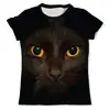 Заказать мужскую футболку в Москве. Футболка с полной запечаткой (мужская) Кошка от YellowCloverShop - готовые дизайны и нанесение принтов.