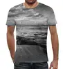 Заказать мужскую футболку в Москве. Футболка с полной запечаткой (мужская) Море 3D от mystylez - готовые дизайны и нанесение принтов.