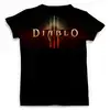 Заказать мужскую футболку в Москве. Футболка с полной запечаткой (мужская) Diablo 3 от scrat29@yandex.ru - готовые дизайны и нанесение принтов.