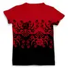 Заказать мужскую футболку в Москве. Футболка с полной запечаткой (мужская) Красно-черный от valezar - готовые дизайны и нанесение принтов.