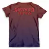 Заказать мужскую футболку в Москве. Футболка с полной запечаткой (мужская) Stranger Things   от T-shirt print  - готовые дизайны и нанесение принтов.