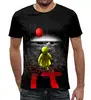 Заказать мужскую футболку в Москве. Футболка с полной запечаткой (мужская) Pennywise    от T-shirt print  - готовые дизайны и нанесение принтов.