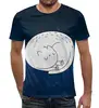 Заказать мужскую футболку в Москве. Футболка с полной запечаткой (мужская) Cat ripndip от megashmot - готовые дизайны и нанесение принтов.