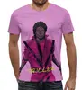 Заказать мужскую футболку в Москве. Футболка с полной запечаткой (мужская) Thriller - Michael Jackson (двусторонняя) от balden - готовые дизайны и нанесение принтов.