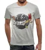 Заказать мужскую футболку в Москве. Футболка с полной запечаткой (мужская) Хоккей  от T-shirt print  - готовые дизайны и нанесение принтов.