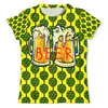 Заказать мужскую футболку в Москве. Футболка с полной запечаткой (мужская) Пиво пенное  от ПРИНТЫ ПЕЧАТЬ  - готовые дизайны и нанесение принтов.