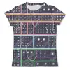 Заказать мужскую футболку в Москве. Футболка с полной запечаткой (мужская) Modular Synthesizer от SYNTHSHIRT - готовые дизайны и нанесение принтов.