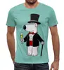 Заказать мужскую футболку в Москве. Футболка с полной запечаткой (мужская) Brain Griffin (1) от T-shirt print  - готовые дизайны и нанесение принтов.