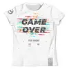 Заказать мужскую футболку в Москве. Футболка с полной запечаткой (мужская) MoatDib "Game Over" от MoatDib  - готовые дизайны и нанесение принтов.