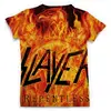 Заказать мужскую футболку в Москве. Футболка с полной запечаткой (мужская) Slayer Repentless 2015 (1) от Илья - готовые дизайны и нанесение принтов.