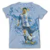 Заказать мужскую футболку в Москве. Футболка с полной запечаткой (мужская) Месси от CoolDesign - готовые дизайны и нанесение принтов.