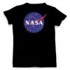 Заказать мужскую футболку в Москве. Футболка с полной запечаткой (мужская) Space. NASA от The Spaceway  - готовые дизайны и нанесение принтов.