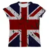 Заказать мужскую футболку в Москве. Футболка с полной запечаткой (мужская) Англия от Fonzo - готовые дизайны и нанесение принтов.