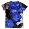 Заказать мужскую футболку в Москве. Футболка с полной запечаткой (мужская) Синие розы от weeert - готовые дизайны и нанесение принтов.