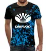 Заказать мужскую футболку в Москве. Футболка с полной запечаткой (мужская) Daewoo от THE_NISE  - готовые дизайны и нанесение принтов.