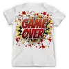 Заказать мужскую футболку в Москве. Футболка с полной запечаткой (мужская) Game over от T-shirt print  - готовые дизайны и нанесение принтов.