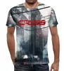 Заказать мужскую футболку в Москве. Футболка с полной запечаткой (мужская) Crysis  от  PRO_DESIGN - готовые дизайны и нанесение принтов.