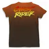 Заказать мужскую футболку в Москве. Футболка с полной запечаткой (мужская) Ghost Rider Design от balden - готовые дизайны и нанесение принтов.
