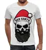 Заказать мужскую футболку в Москве. Футболка с полной запечаткой (мужская) bad santa от denis01001 - готовые дизайны и нанесение принтов.